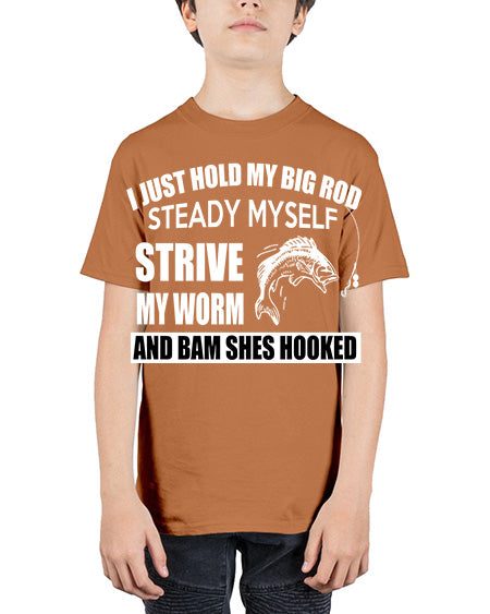 fishing 32# - shark-fish - Youth Tee Unisex