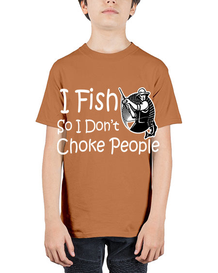 fishing 34# - shark-fish - Youth Tee Unisex