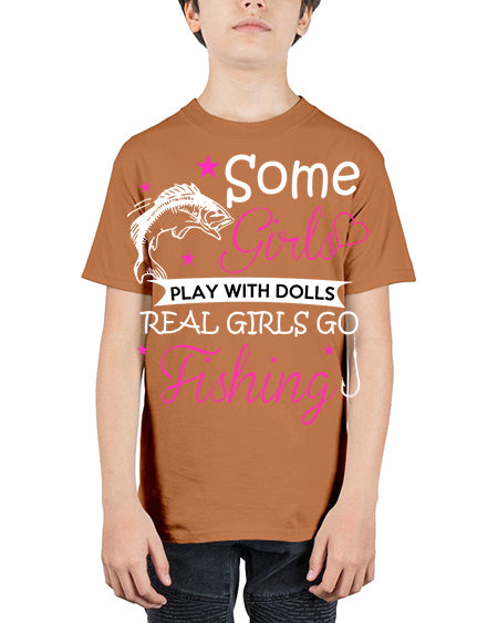 fishing 35# - shark-fish - Youth Tee Unisex
