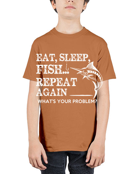 fishing 36# - shark-fish - Youth Tee Unisex