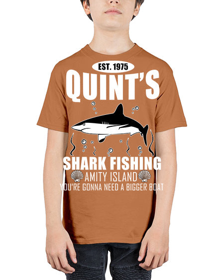 fishing 40# - shark-fish - Youth Tee Unisex
