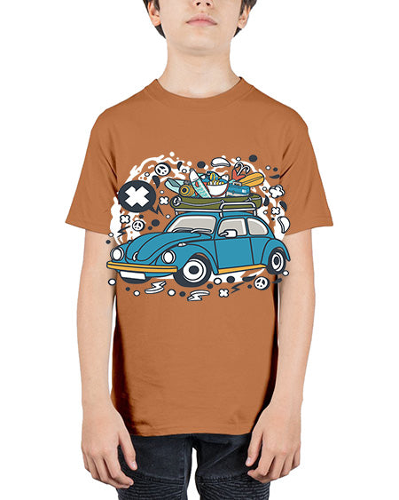 fishing tour 42# - shark-fish - Youth Tee Unisex