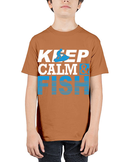 fishing transperment png 72# - shark-fish - Youth Tee Unisex