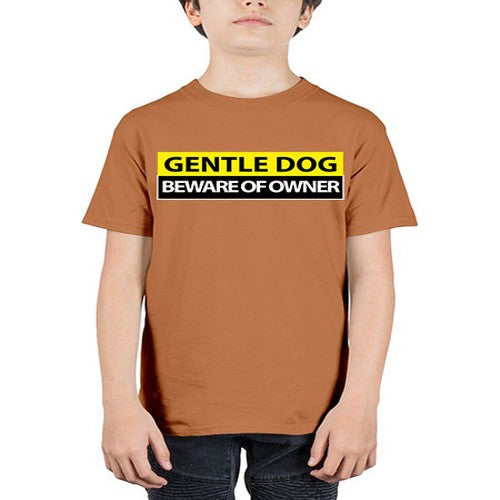 gentle dog funny t shirt 144# - dogs - Youth Tee Unisex