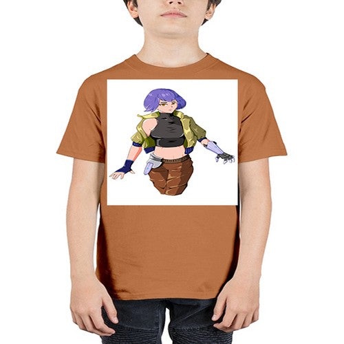 girl with gauntlet169# - anime - Youth Tee Unisex