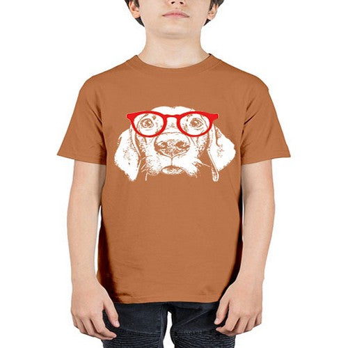 glass dog 145# - dogs - Youth Tee Unisex