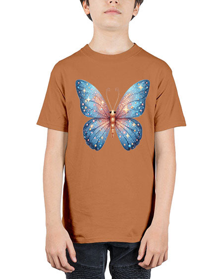glitter butterfly 10# - butterfly - Youth Tee Unisex