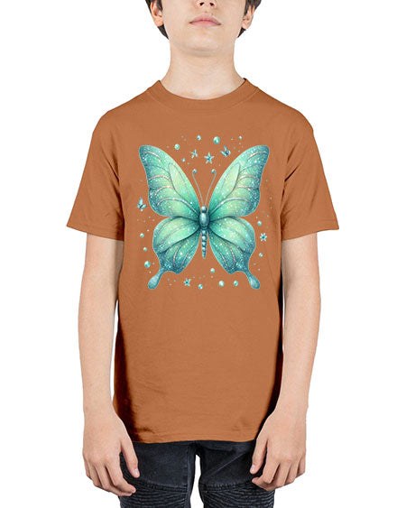 glitter butterfly 11# - butterfly - Youth Tee Unisex
