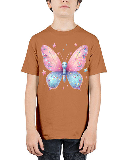 glitter butterfly 18# - butterfly - Youth Tee Unisex