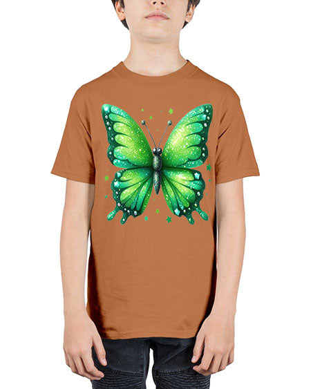 glitter butterfly 4# - butterfly - Youth Tee Unisex