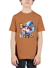 gnome with butterfly 03# - gnome - Youth Tee Unisex