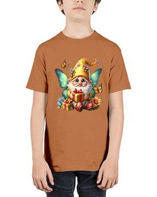 gnome with butterfly 07# - gnome - Youth Tee Unisex