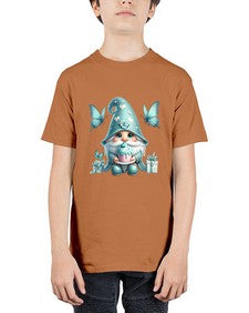 gnome with butterfly 10# - gnome - Youth Tee Unisex