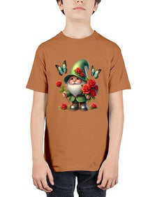 gnome with butterfly 11# - gnome - Youth Tee Unisex
