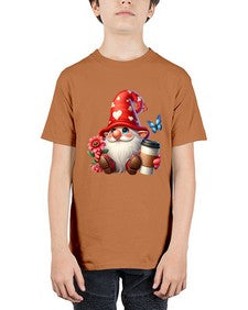 gnome with butterfly 12# - gnome - Youth Tee Unisex