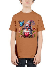 gnome with butterfly 17# - gnome - Youth Tee Unisex