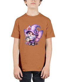 gnome with butterfly 18# - gnome - Youth Tee Unisex