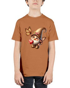 gnome with butterfly 22# - gnome - Youth Tee Unisex