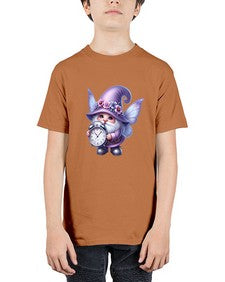 gnome with butterfly 23# - gnome - Youth Tee Unisex