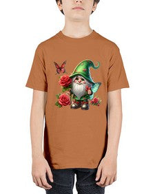 gnome with butterfly 26# - gnome - Youth Tee Unisex