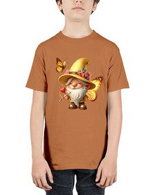 gnome with butterfly 27# - gnome - Youth Tee Unisex