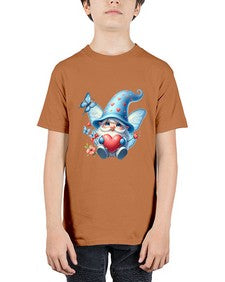 gnome with butterfly 28# - gnome - Youth Tee Unisex