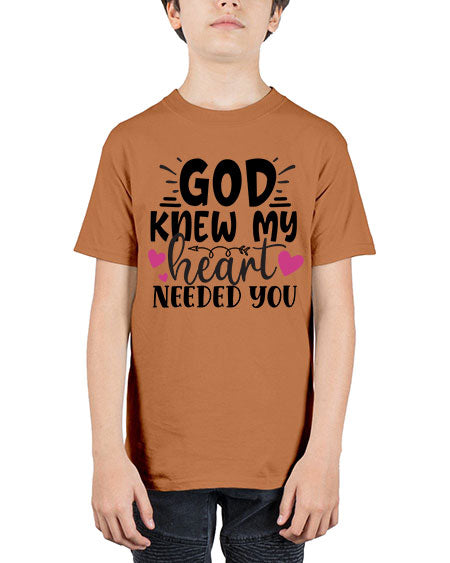 god knew my heart needed you Style 83# - baby - Youth Tee Unisex