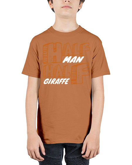 half man half giraffe - giraffee - Youth Tee Unisex