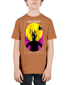 halloween full moon 500# - art pop art - Youth Tee Unisex