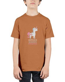 happiness is believing in unicorns 158# - unicorn - Youth Tee Unisex