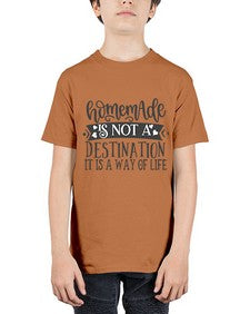 happiness is not a destination it is a way of life Style 110# - motivation - Youth Tee Unisex