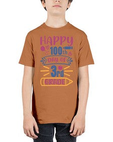 happy th day of third grade 254# - third grade - Youth Tee Unisex