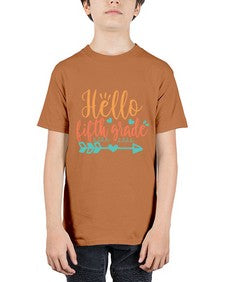 hello fifth grade 259# - fifth grade - Youth Tee Unisex