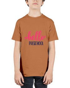 hello preschool 315# - prek headstart - Youth Tee Unisex
