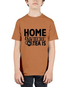 home is where the tea is 1055# - tea - Youth Tee Unisex