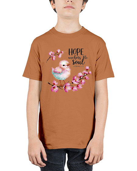 hope anchors the soul 41# - birds - Youth Tee Unisex