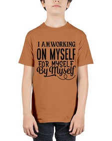 i am working make today ridiculously amazing Style 98# - motivation - Youth Tee Unisex