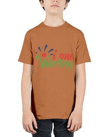 i am worthy Style 97# - motivation - Youth Tee Unisex