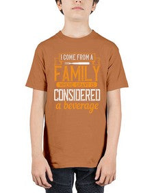 i come from a family where gravy is considered a beverage 202# - cooking - Youth Tee Unisex