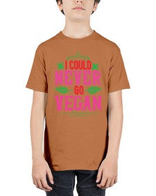 i could never go vegan 206# - vegan - Youth Tee Unisex