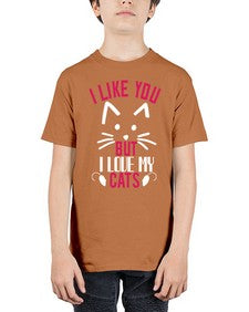 i like you but ilike my cats Style 53# - cats - Youth Tee Unisex