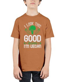 i look this good because im vegan 1131# - vegan - Youth Tee Unisex