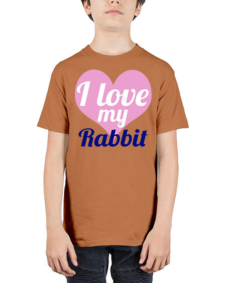 i love my rabbit - rabbit - Youth Tee Unisex