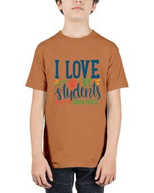i love my students snow much Style 202# - teacher - Youth Tee Unisex