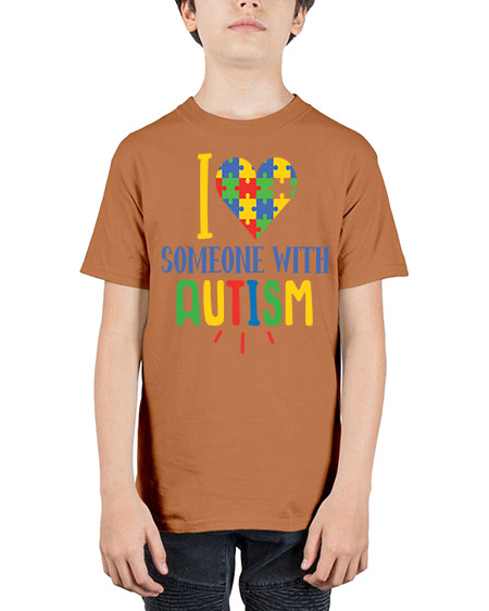 i love someone with autism Style 21# - autism - Youth Tee Unisex