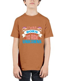 i was born to ride unicorns 197# - unicorn - Youth Tee Unisex