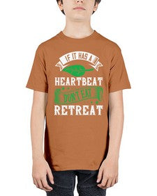 if it has a heartbeat 1180# - vegan - Youth Tee Unisex