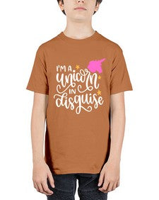 im a unicorn in disguise 229# - unicorn - Youth Tee Unisex