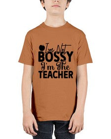 im not bossy im the teacher 980# - teacher - Youth Tee Unisex