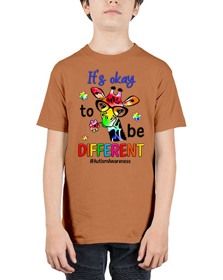 its ok to be diffent 2# - autism - Youth Tee Unisex